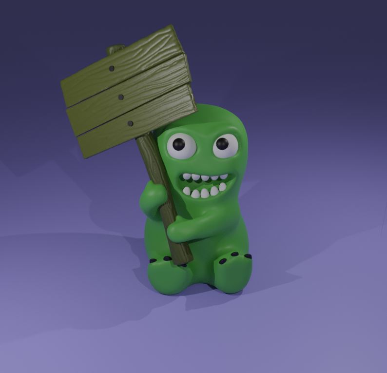 Cute Potato-monster