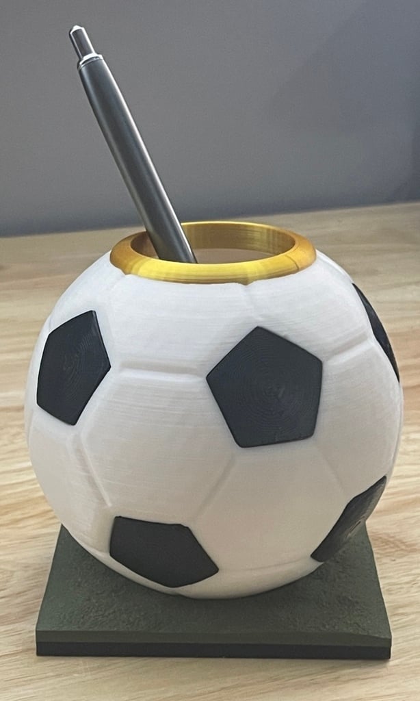 Soccer Ball Pen Cup