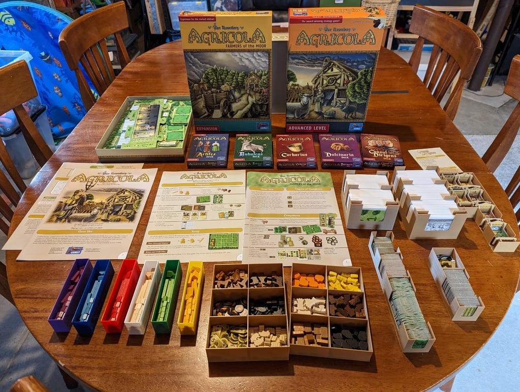 Agricola Revised + Expansions Organizer