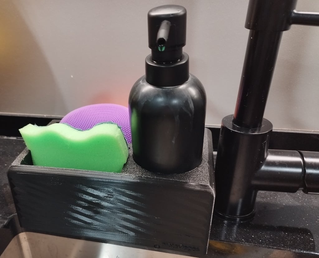 All-in one Sponge and Dish Soap Holder