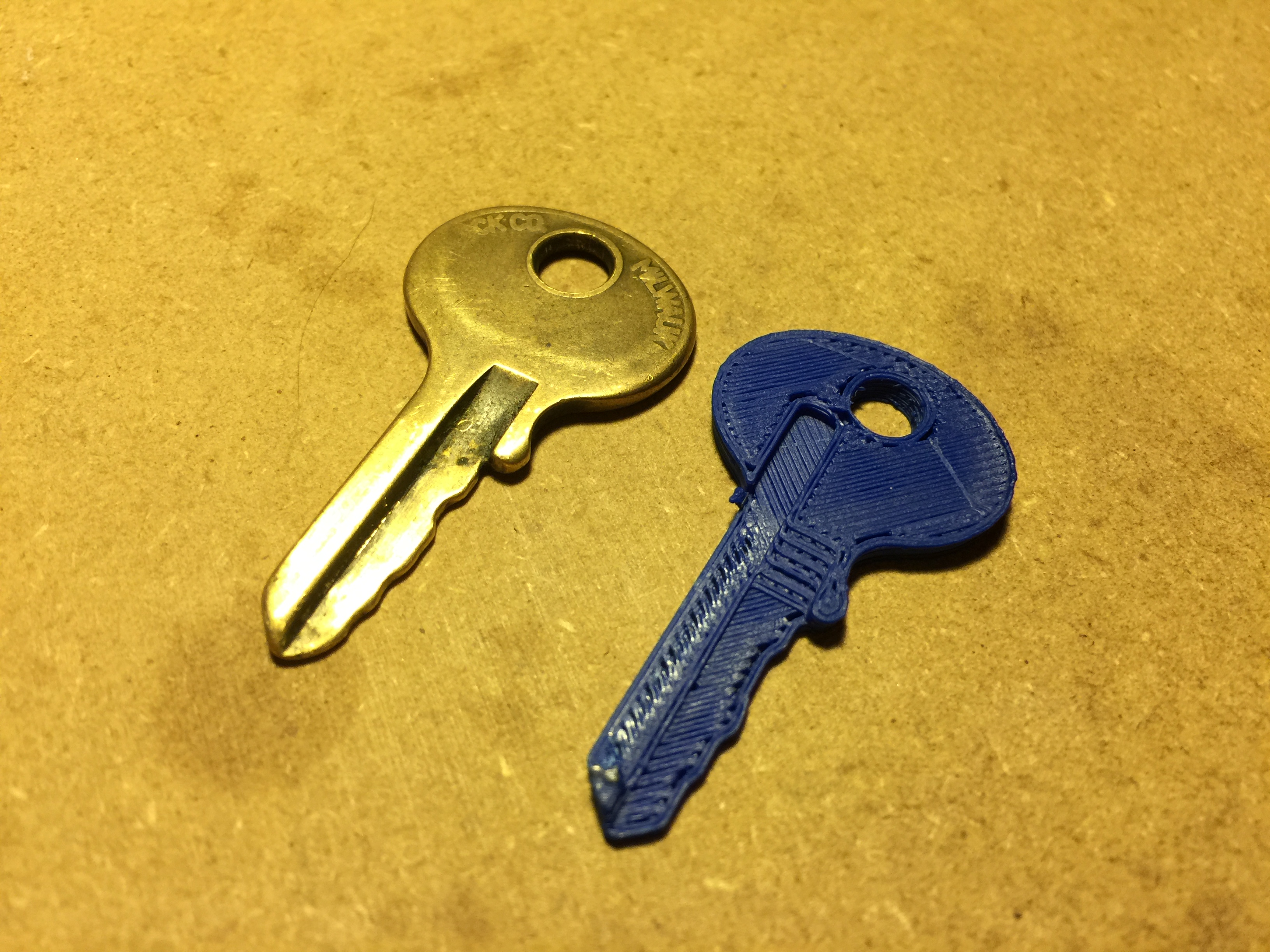 Lion Key for Antique Padlock