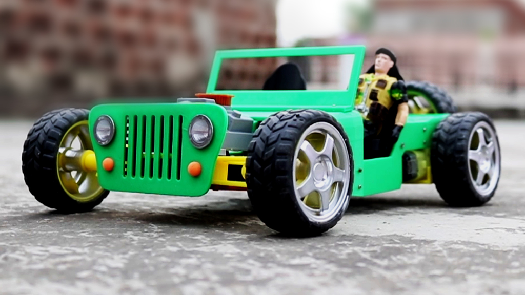 3D Jeep Car