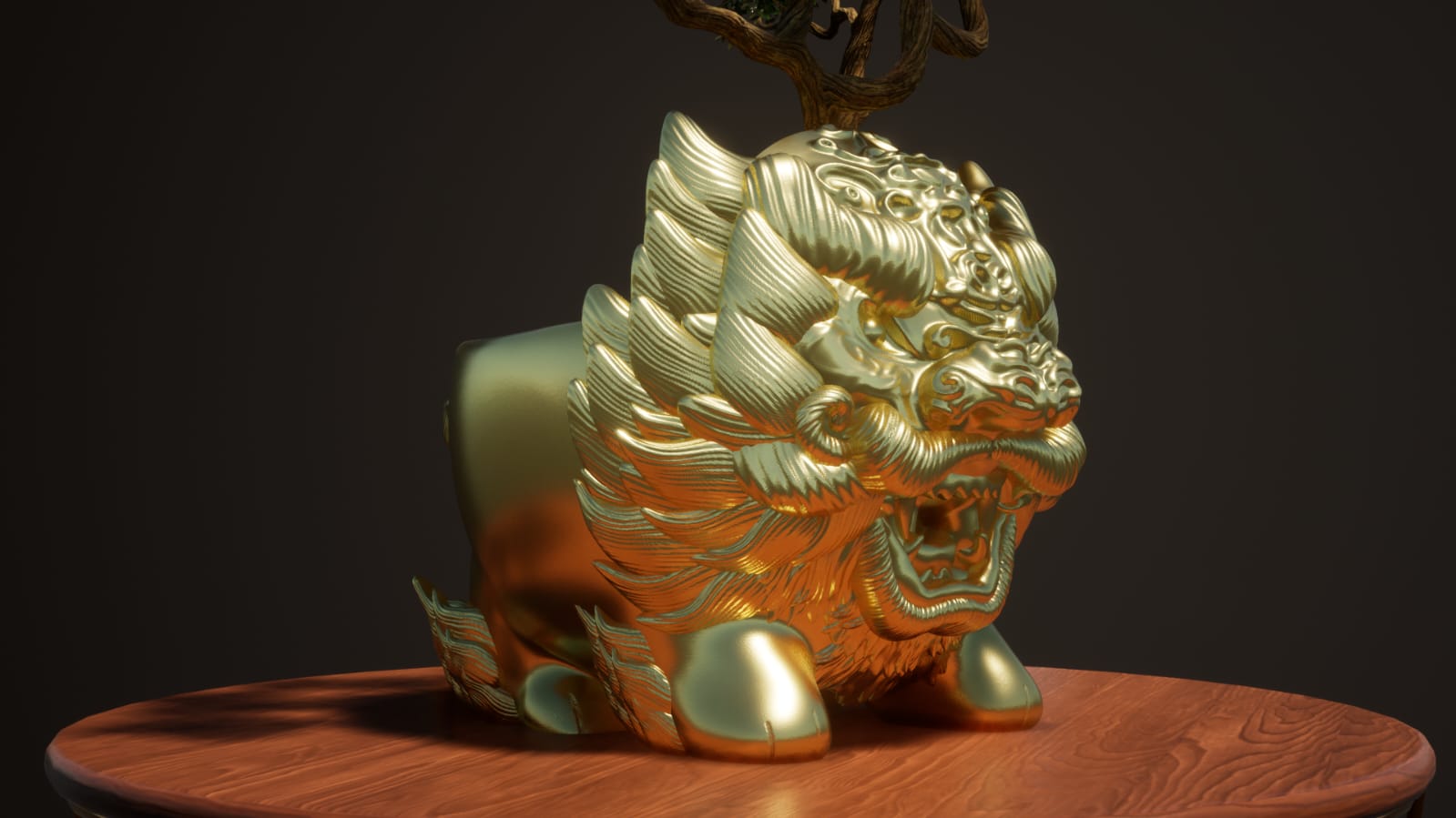 CHINESE LION VASE: GUARDIAN OF HOME