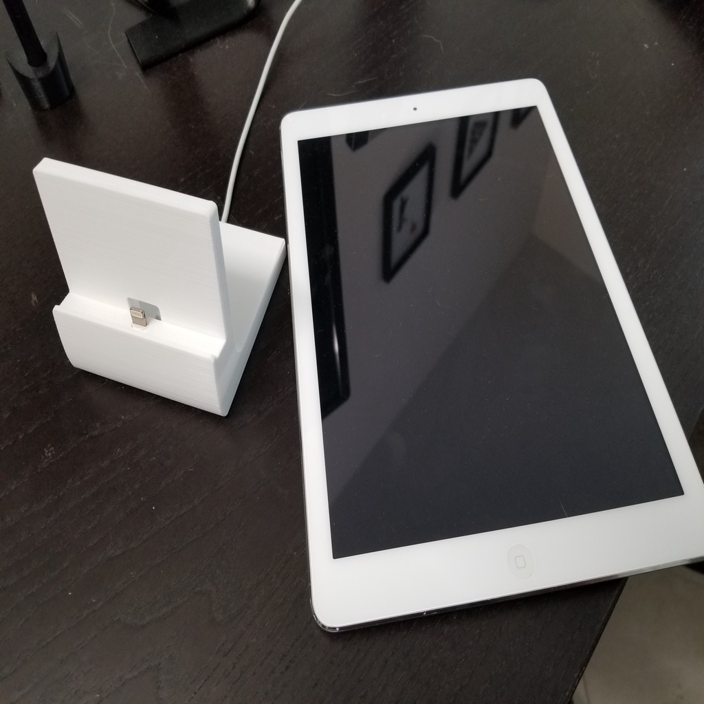 Apple iPad / iPhone charging dock / stand