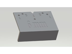 BLUM cocealed hinge jig 3D model