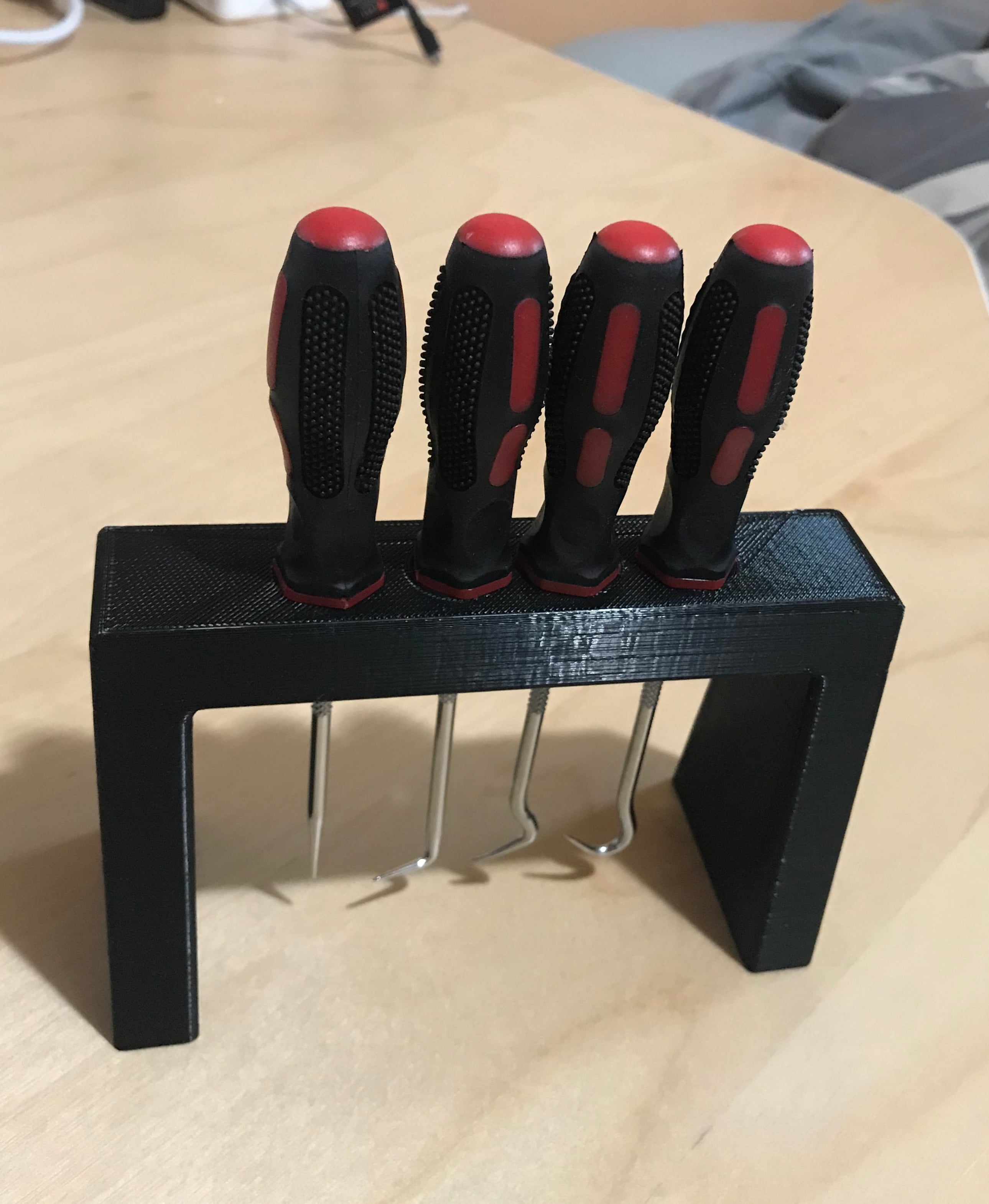 Pick and hook set holder