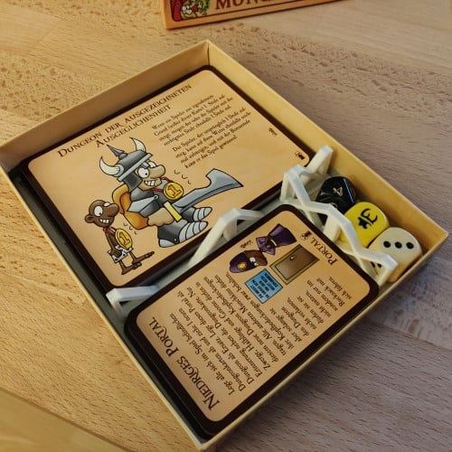 Munchkin Inlay for Pegasus/Euro boxes (Dungeon Cards)