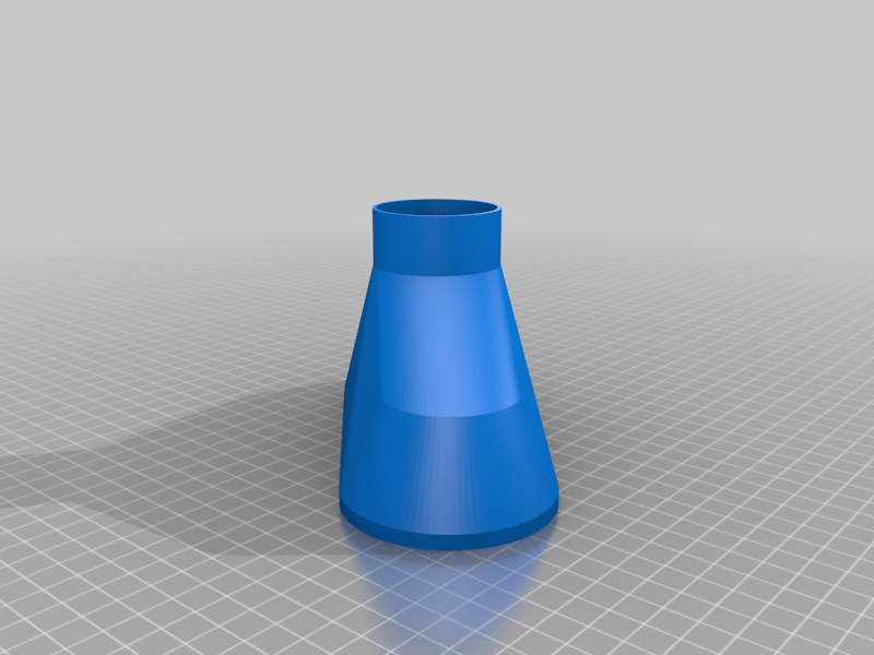 Funnel for the windscreen washer (customizable)