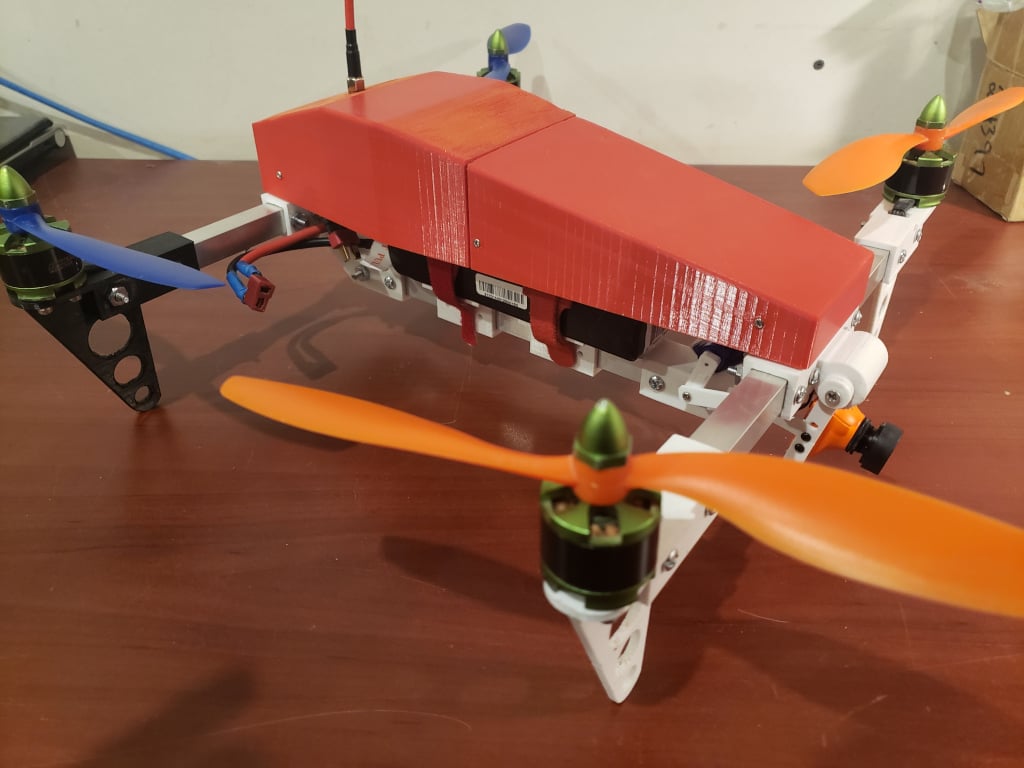 Quadcopter H Low Center of Gravity