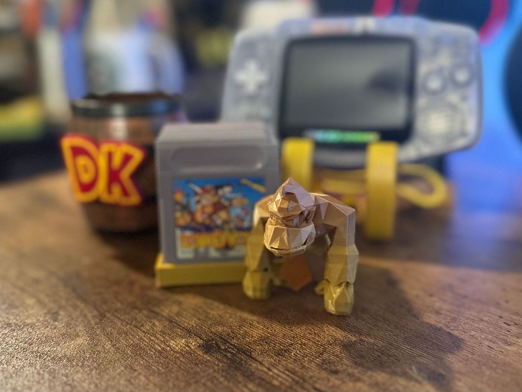 Donkey Kong Gameboy Cartridge Stand