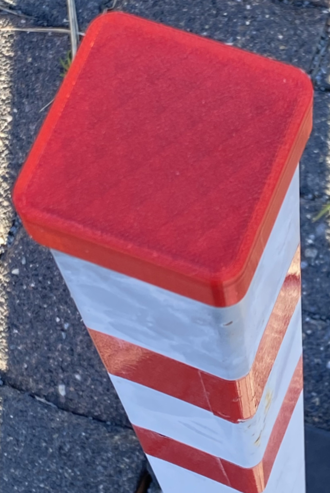 Top cover for 50mm x 50mm Parking Post
