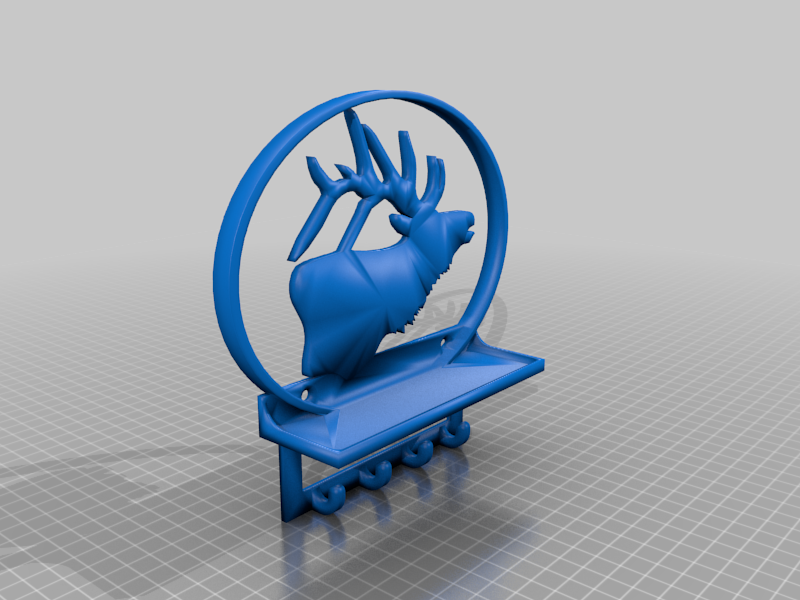 Elk key hanger