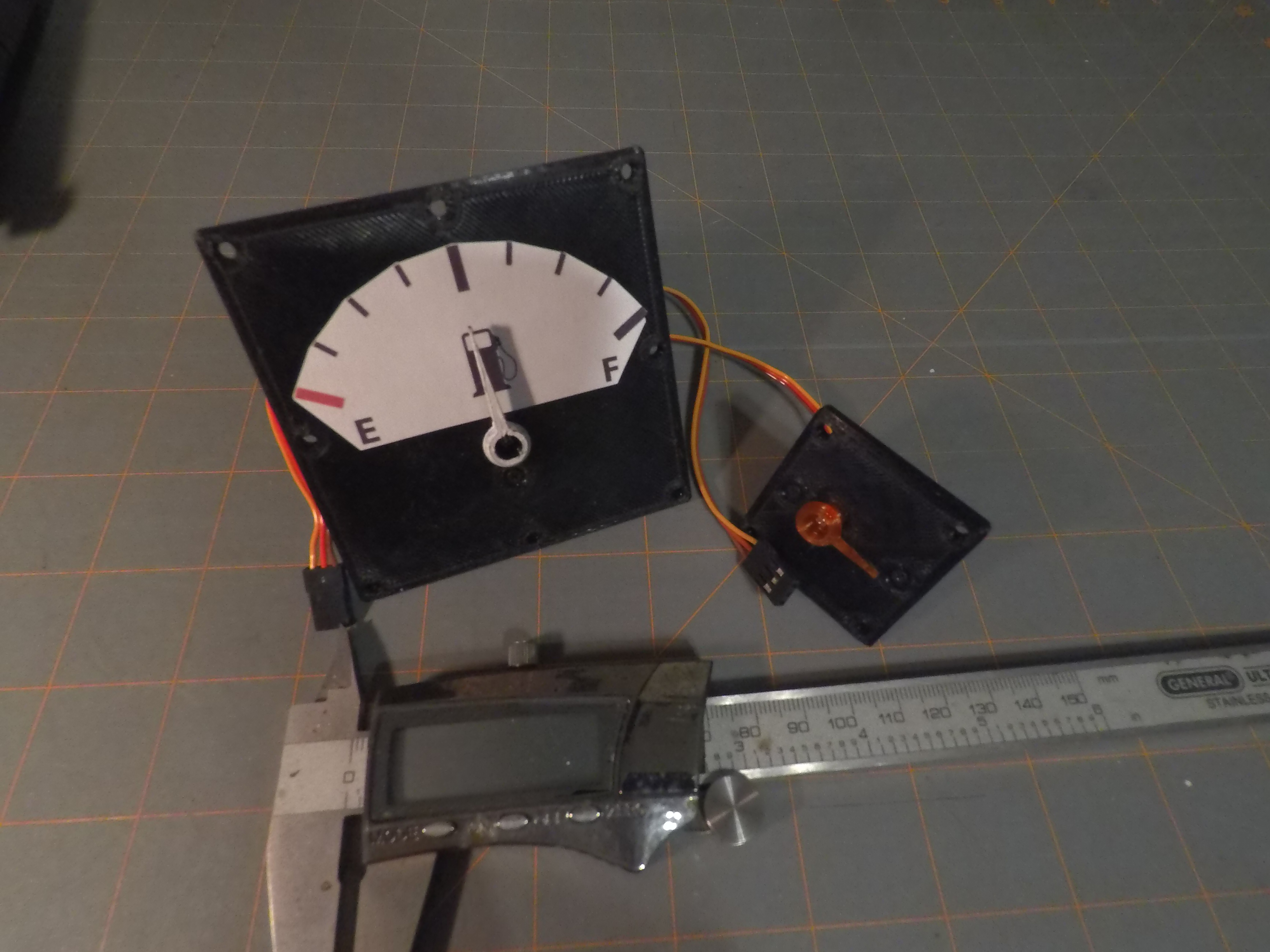 Modular Control Panel - SG90 Gauge
