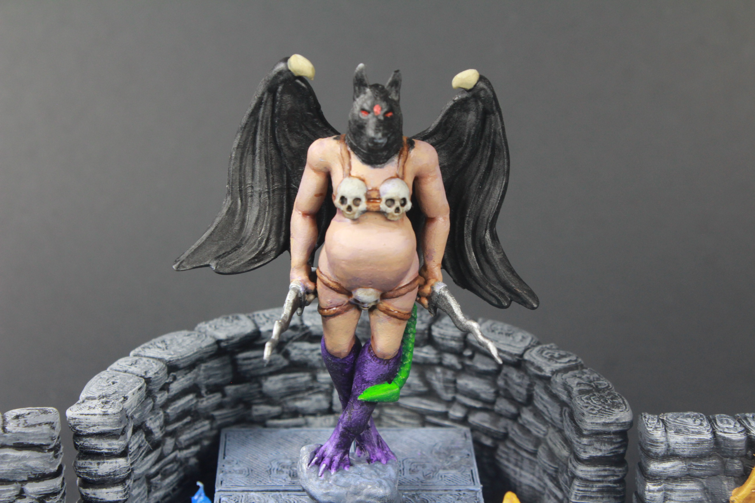 OpenForge Miniature: Lamashtu