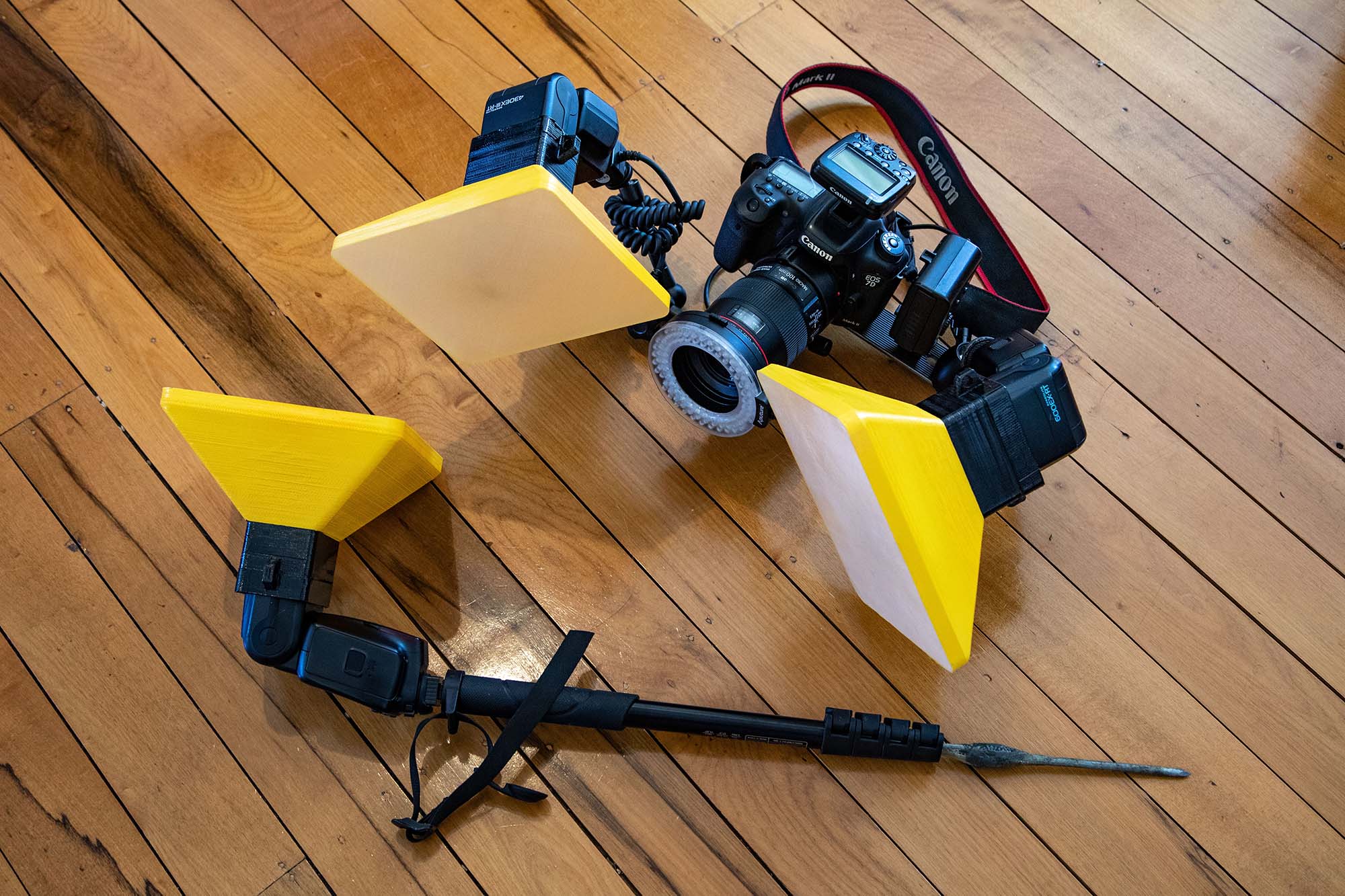 Soft-box/ diffuser for canon flashes