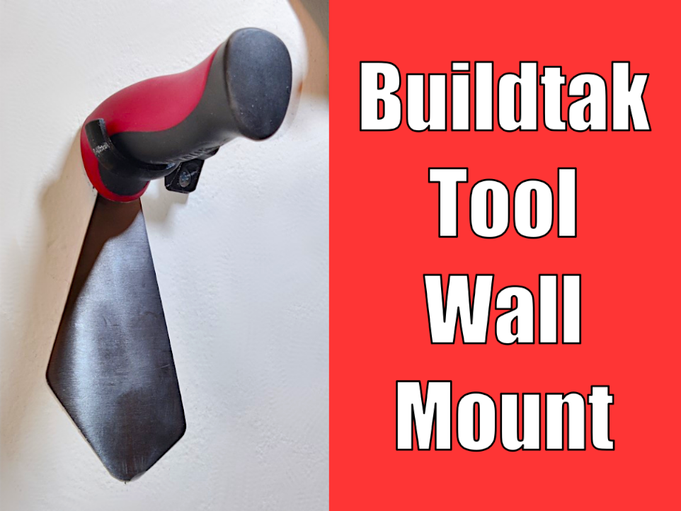 BuildTak Spatula Wall Mount - Print Removal Tool Hanger