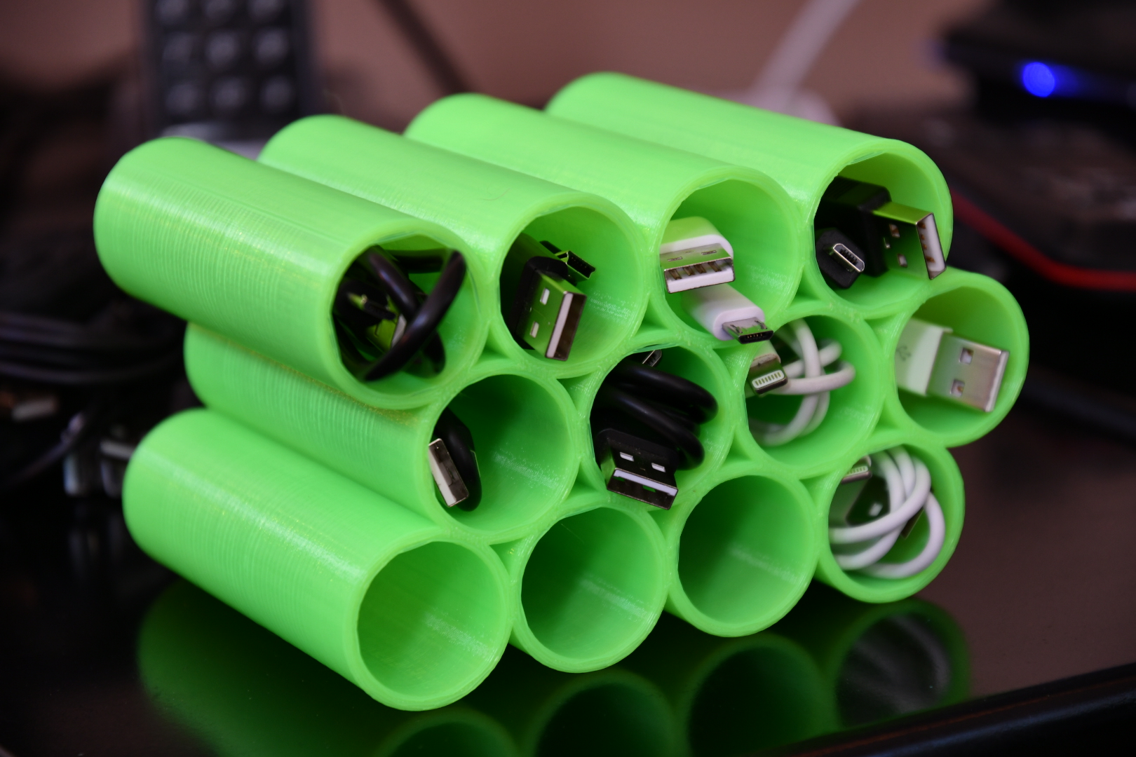 Cylindrical Cable Caddy