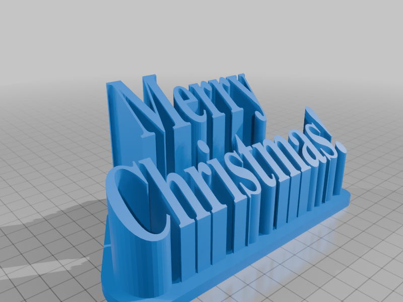 Customizable 3D Raised Lettering Sign