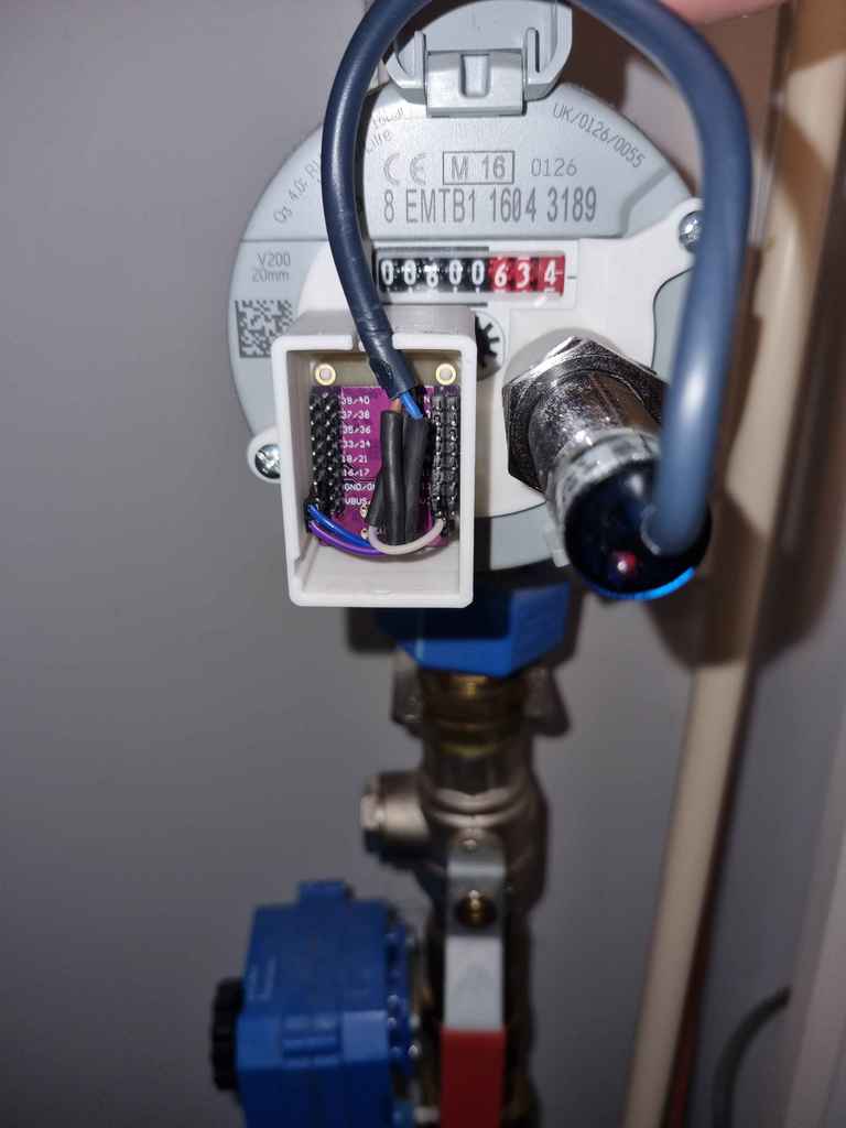 Elster water meter reader for ESP32 S2 Mini