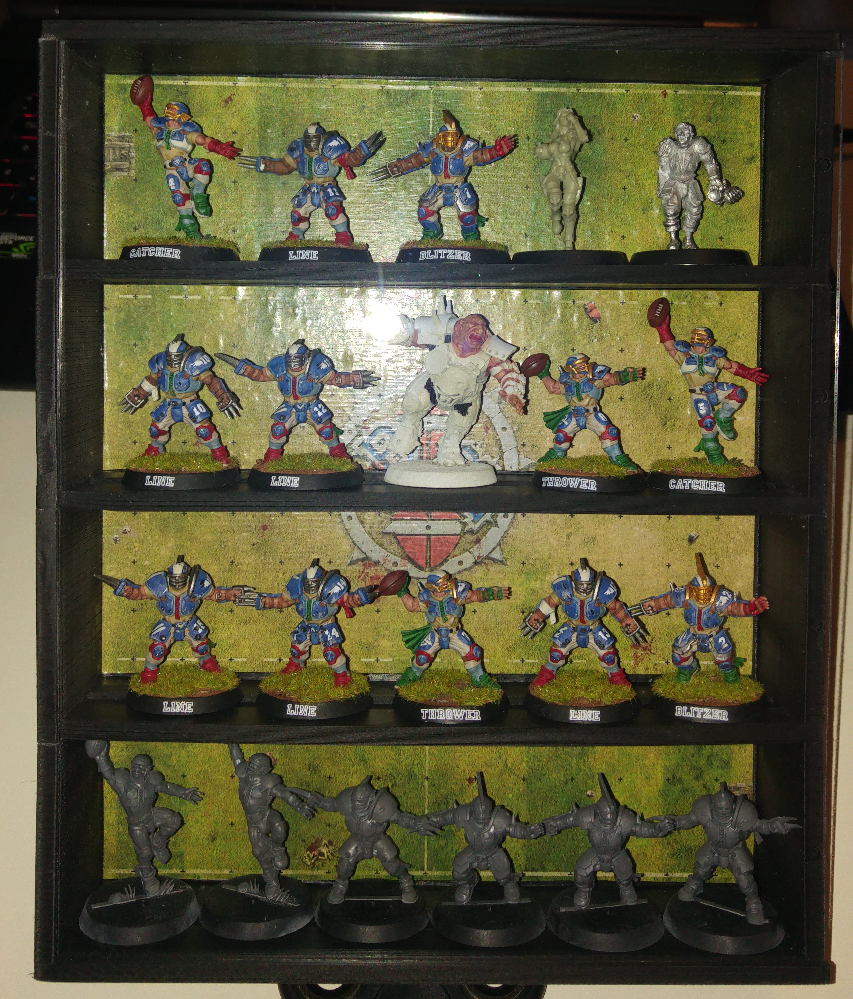 Table Top Miniature Modular Showcase and Storage Box