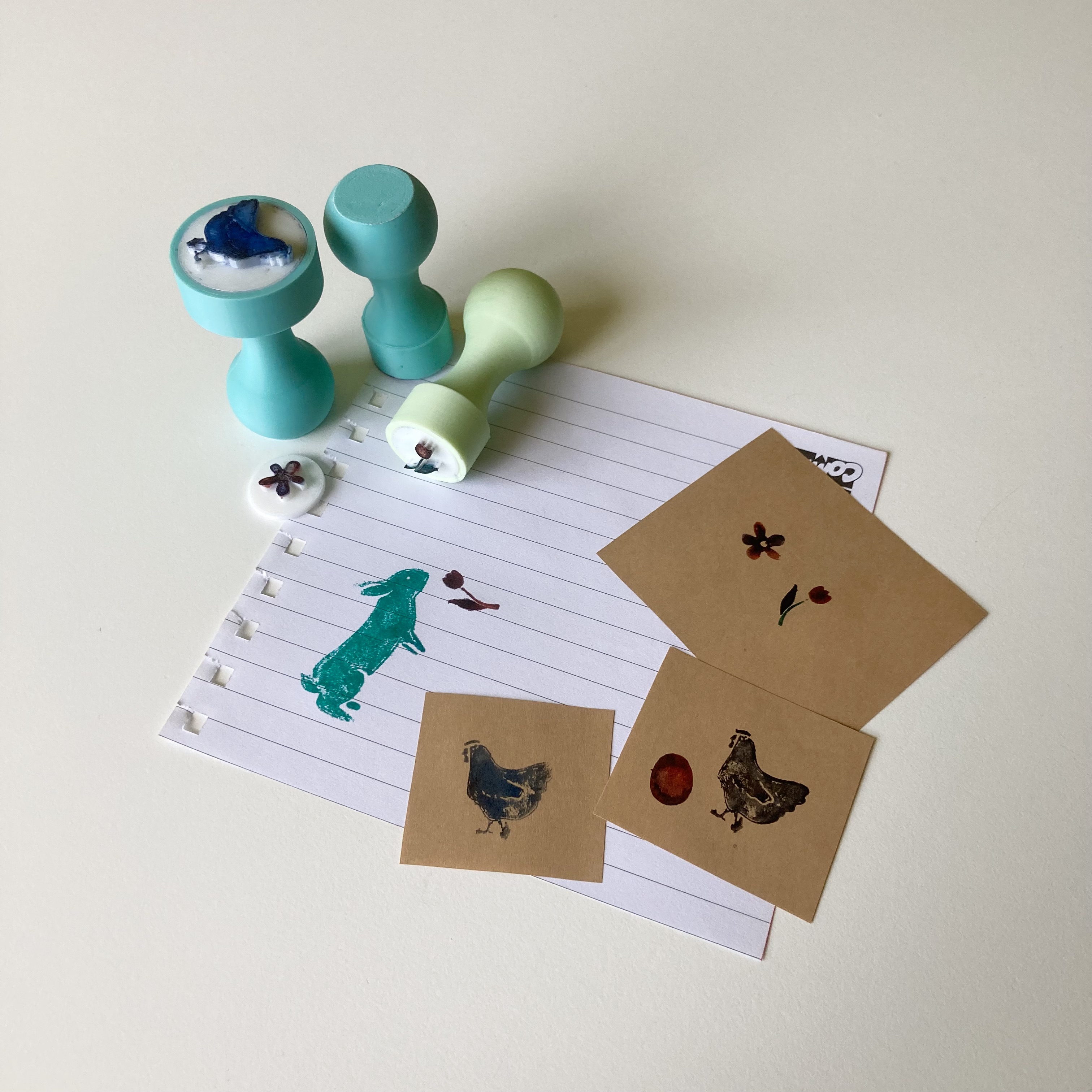 Easter stamps (for eggs)
