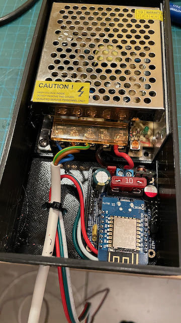 Case for QuinLED and PowerSupply