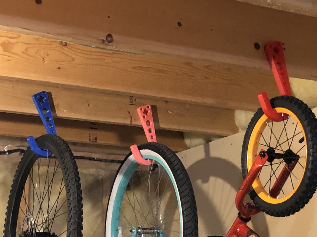Floor Joist Bicycle Hook