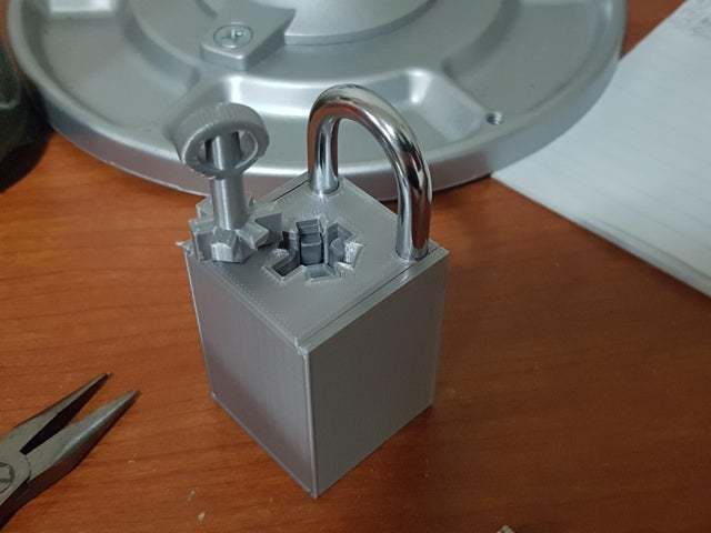 3D Printable Tubular Lock