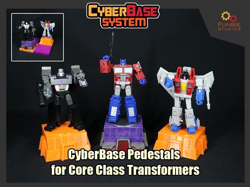 [CyberBase System] Pedestals for Core Class Transformers