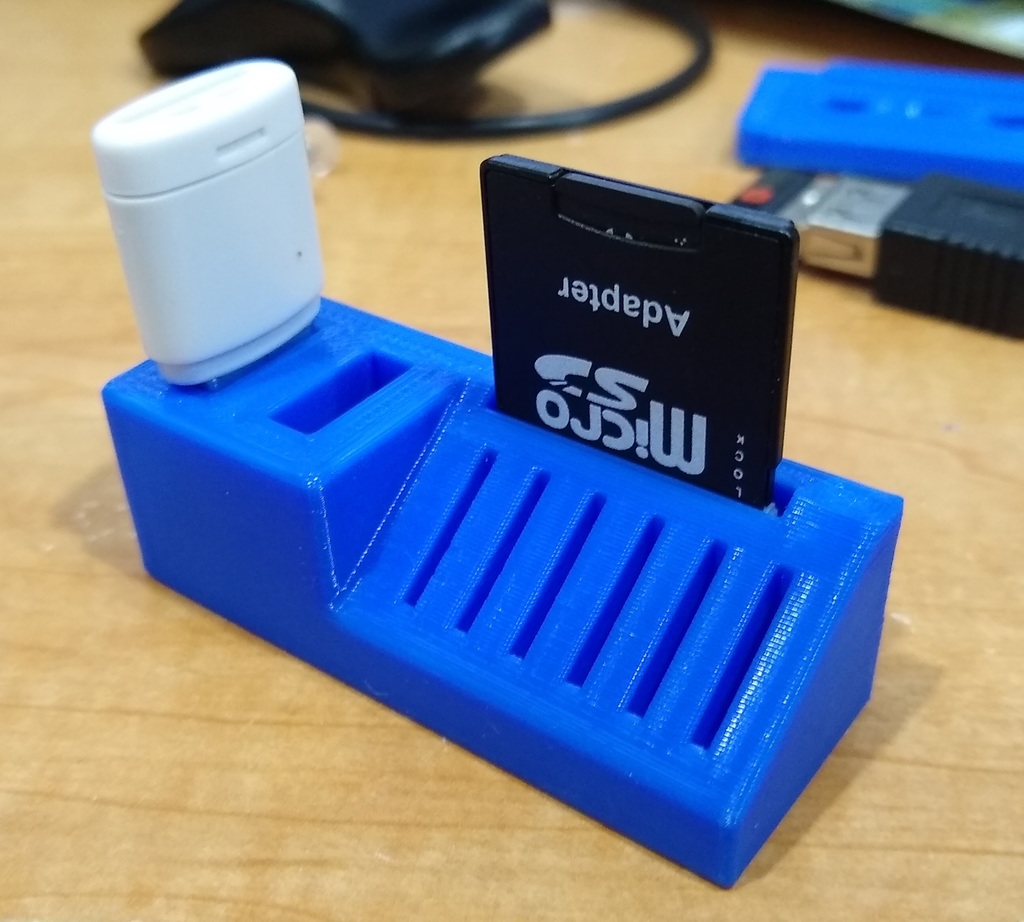 Mini Micro SD / SD / USB Holder