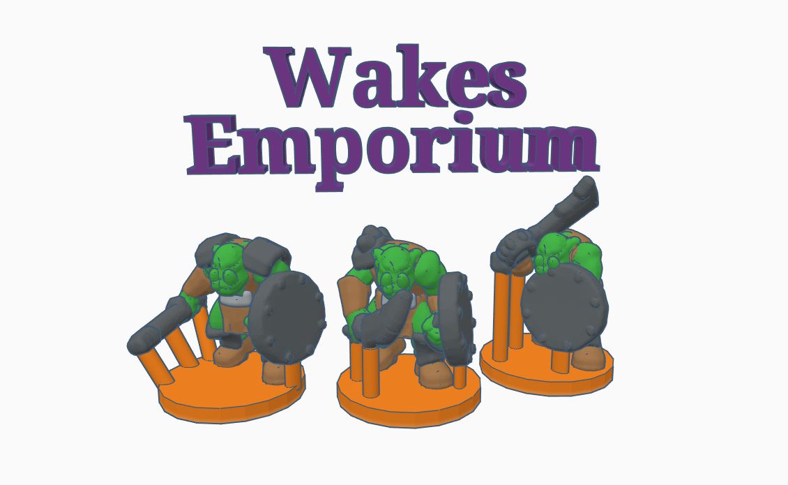 6/8mm Orken Infantry (FDM print)