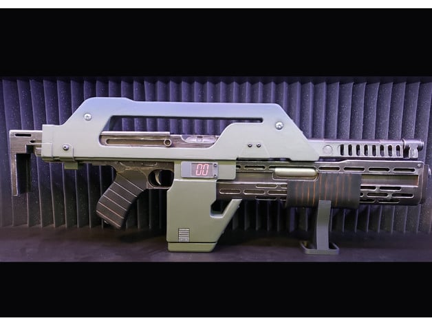 Aliens Pulse Rifle M41A Moving Parts New Shotgun Update