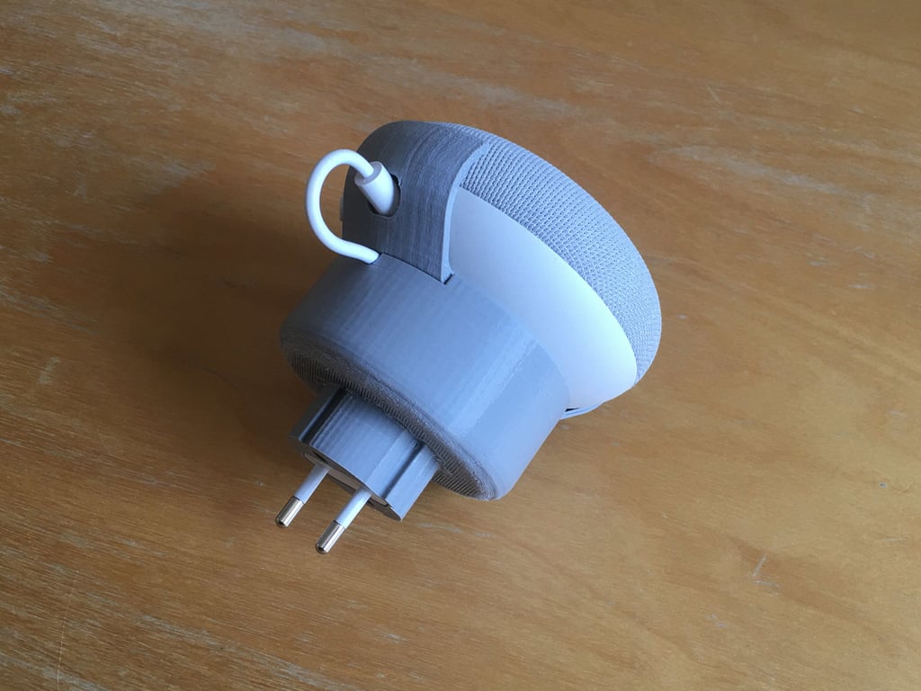 Google NEST Mini EU v1 socket direct stand (Schuko/FR)