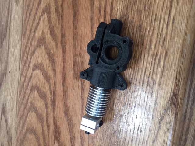 ebay e3d v6 clone bowden nozzle, with a direct drive for a makergear m2