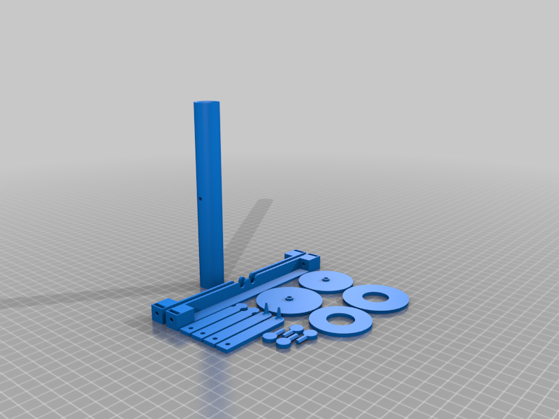 Rubber band powered 10 pack delivery service