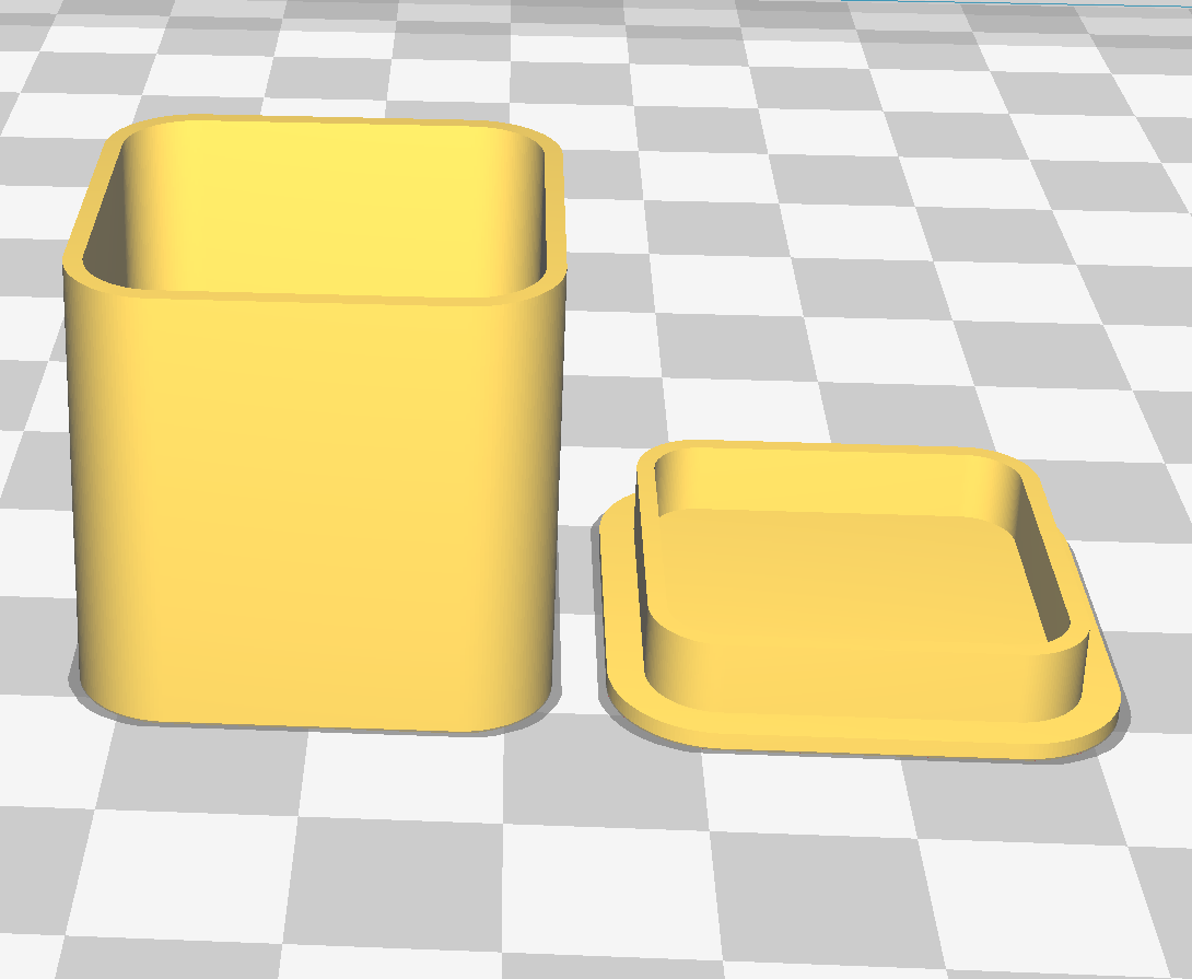 Simple box with lid