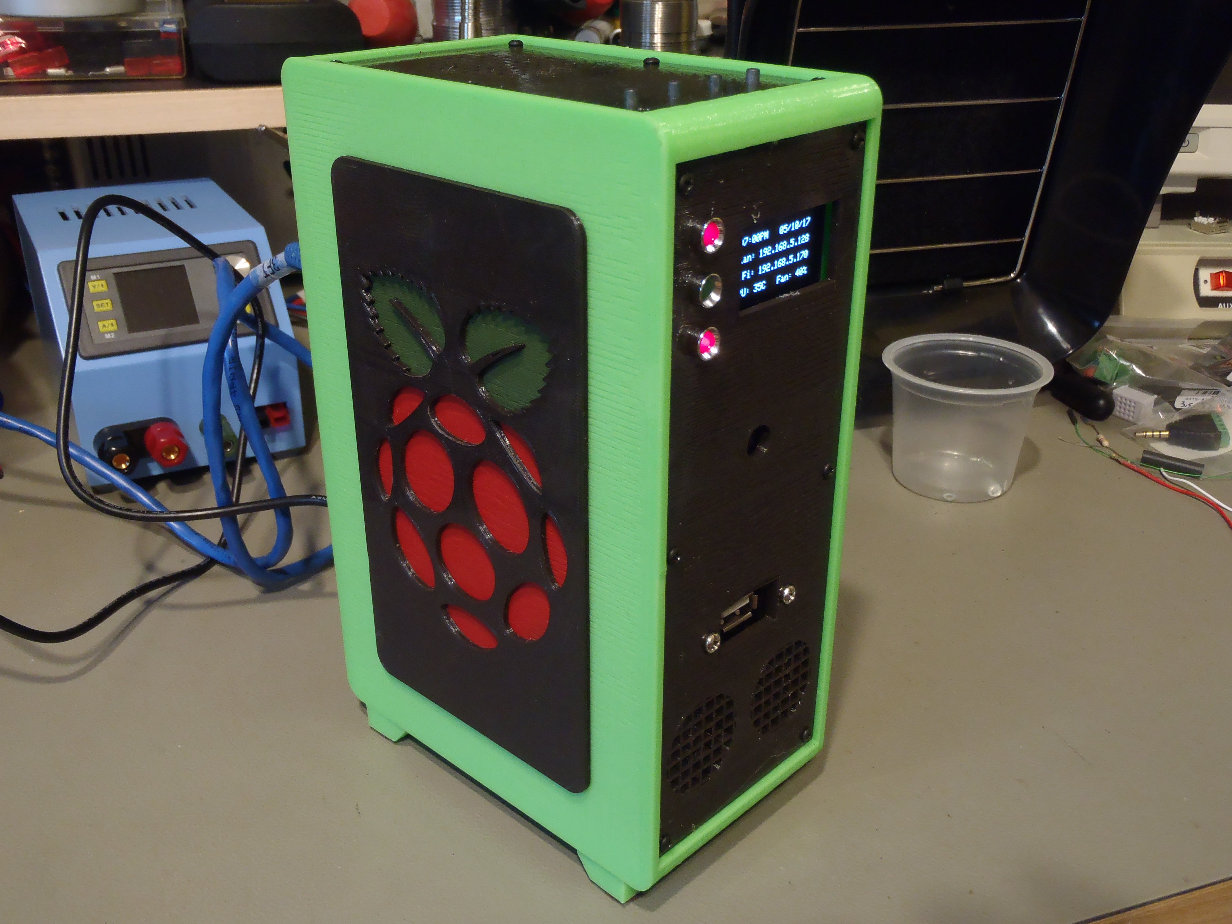 Raspberry Pi Desktop Tower Case