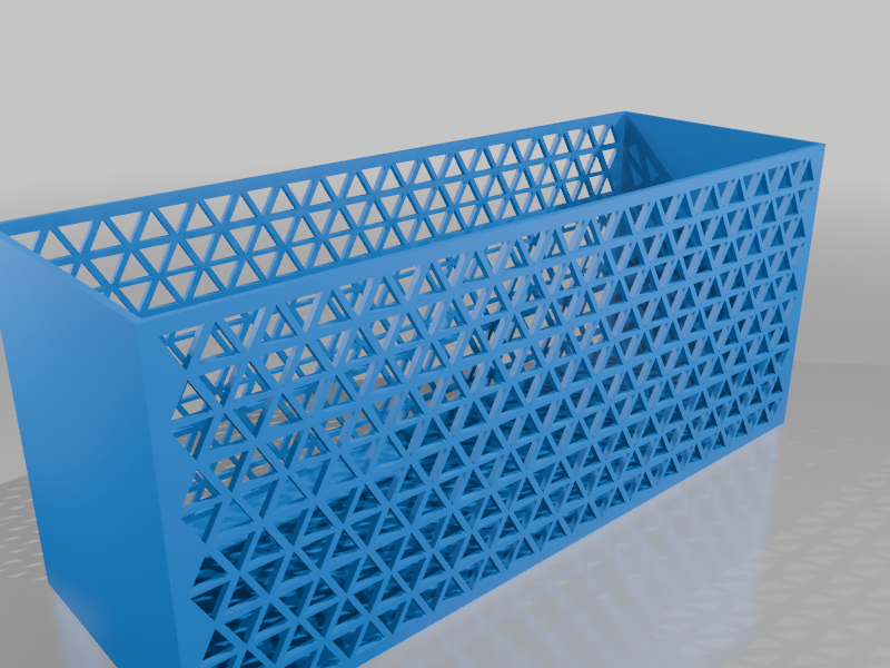 Decorative Filigree Geometric Box - Triangles