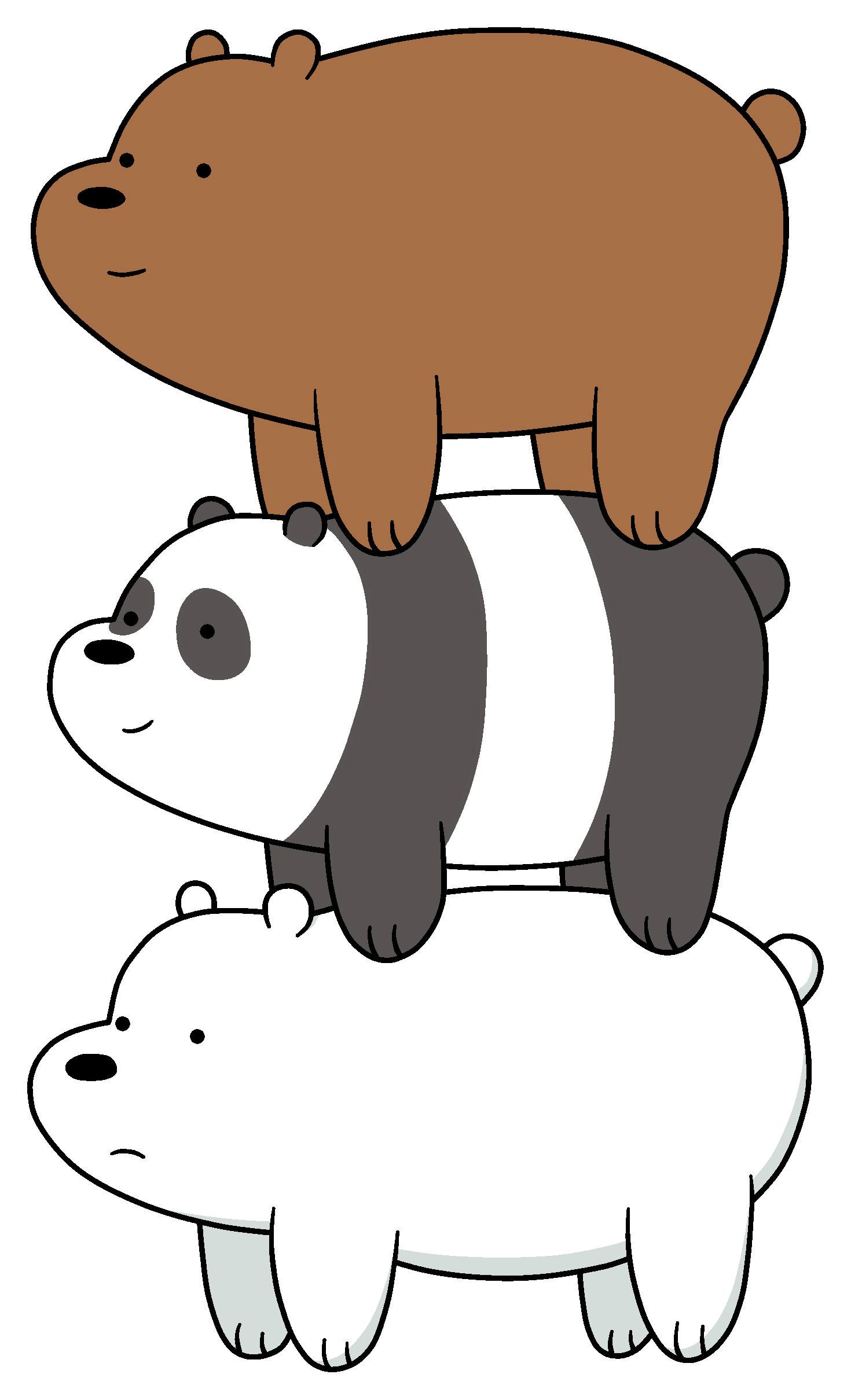 We bare bears (Escandalosos)
