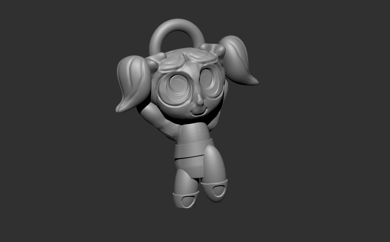 bubbles keychain