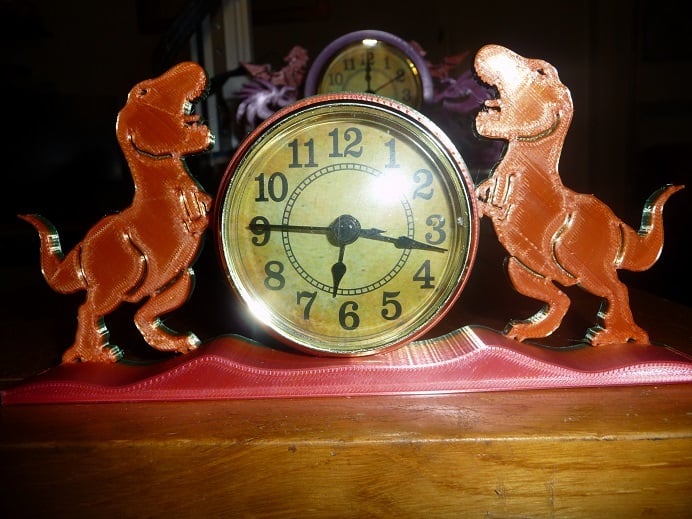 t rex 1 clock