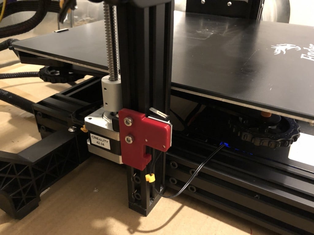 Ender 3 Z Axis Limit Switch Mount with 2.5 mm Drop