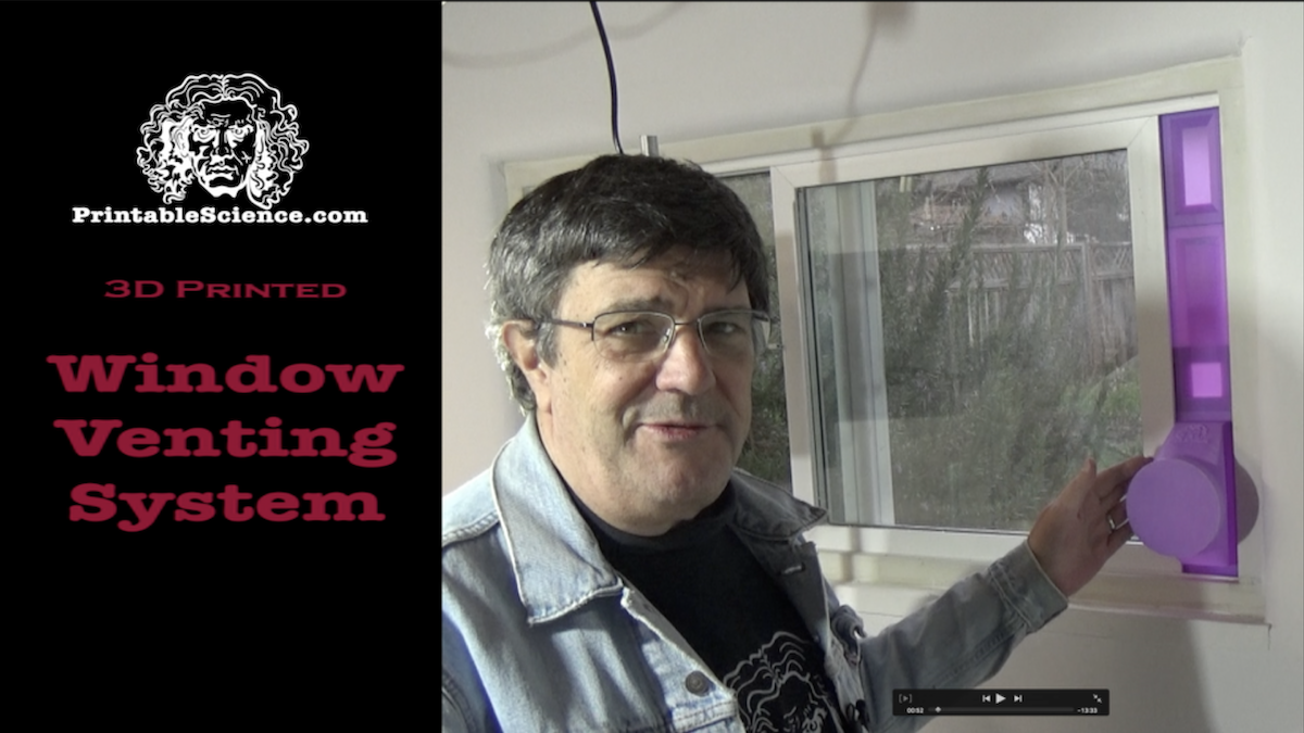 3D Printed Window Venting System