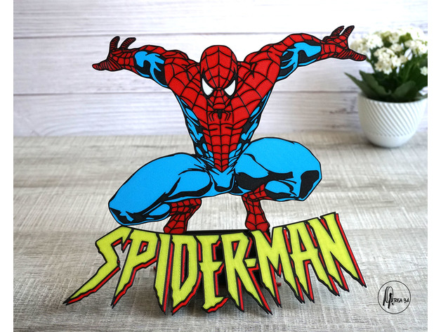 Spiderman Logo Stand
