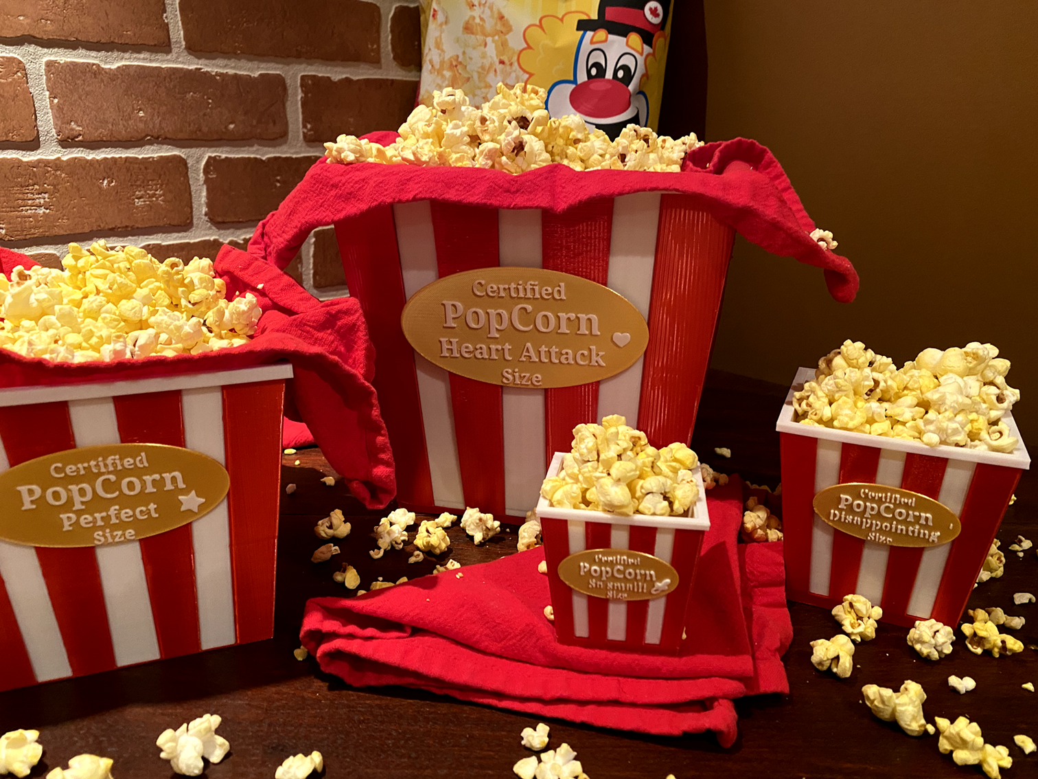 Funny PopCorn Buckets