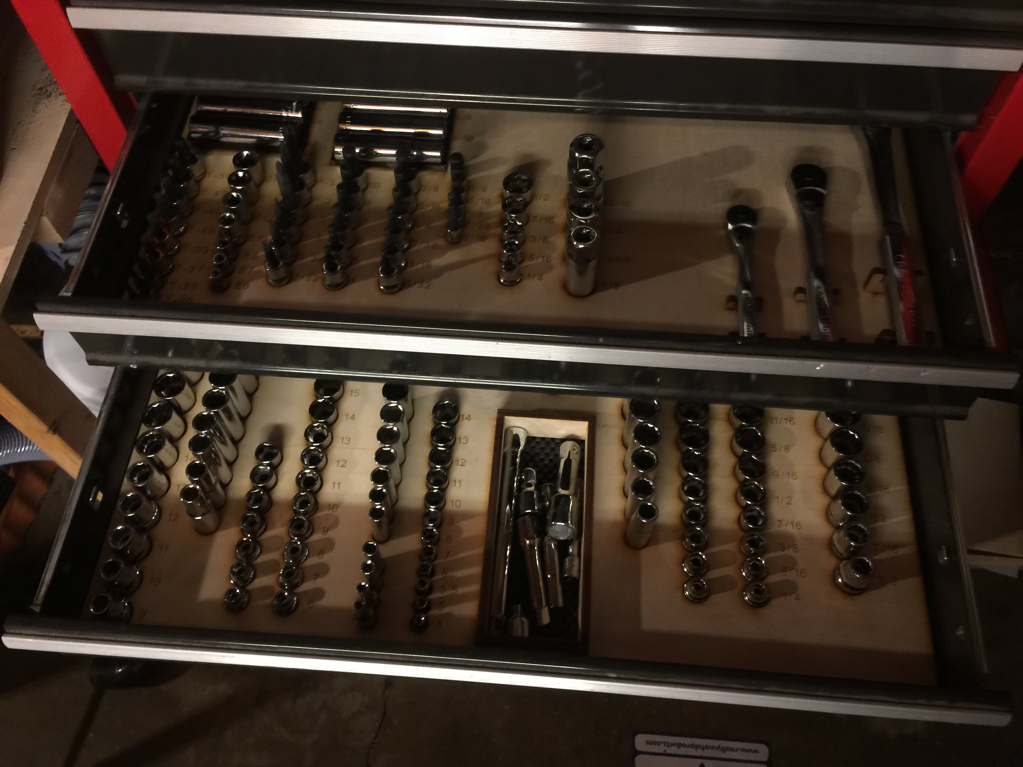 Craftsman Socket organizer
