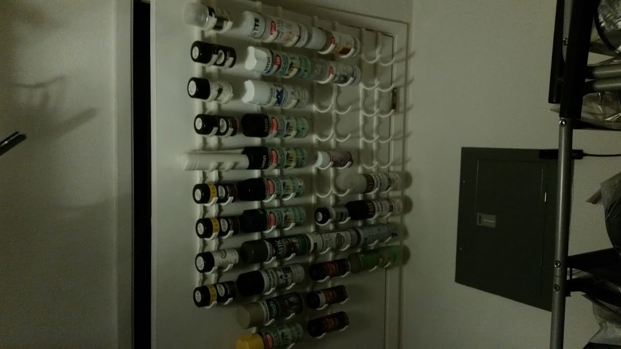 Over The Door Hanger Spray Can Holder