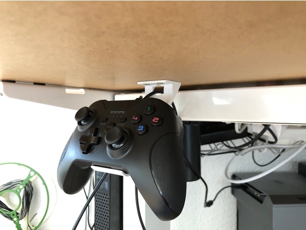 under desk xbox controller mount