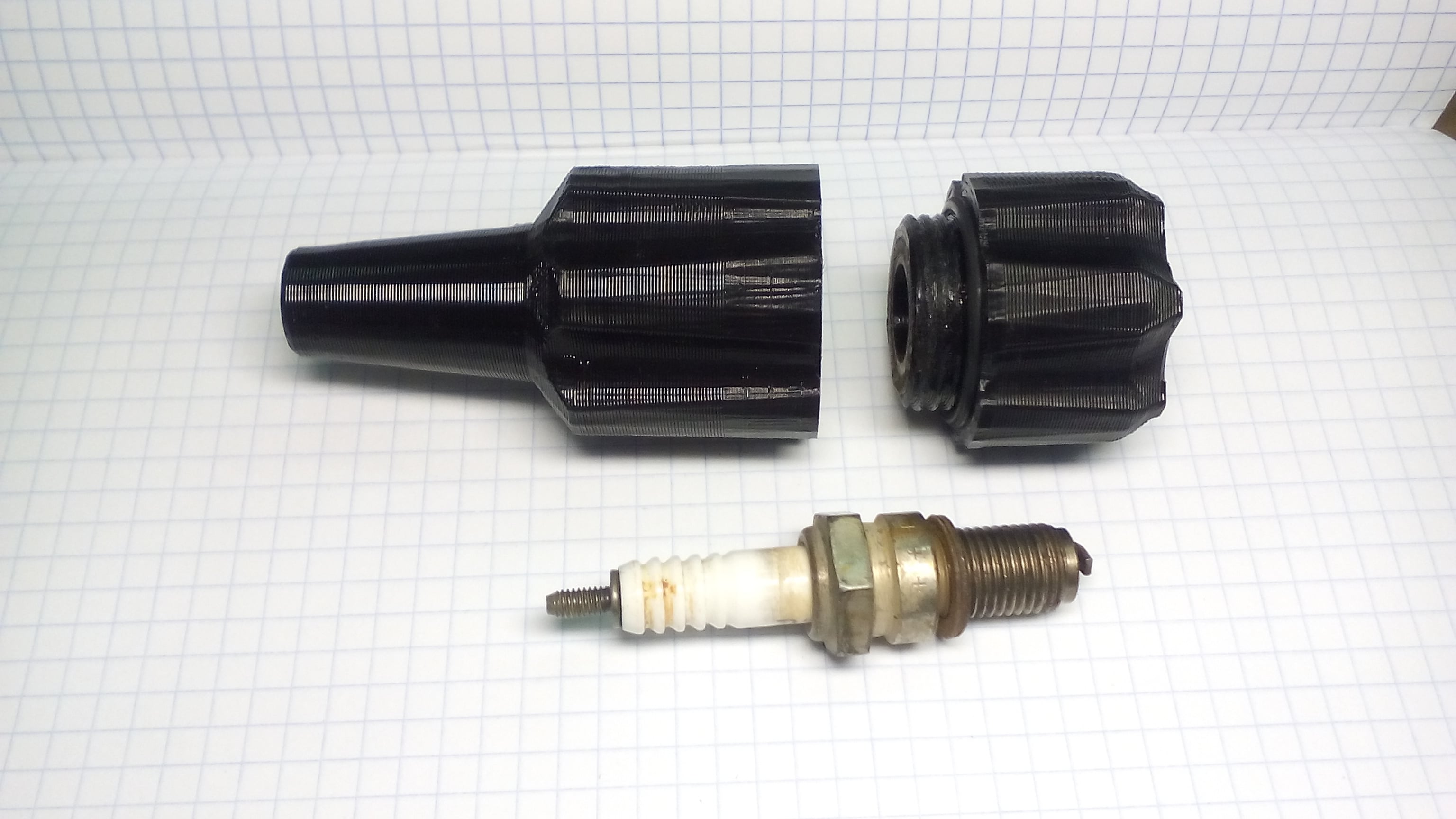 Spark plug box