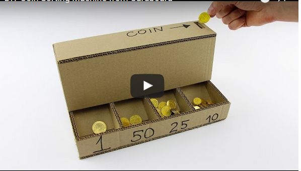 Machine insert coin
